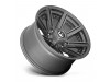 Fuel 1PC D710 Rogue Platinum Brushed Gun Metal Tinted Clear Wheel (20