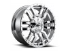 Fuel 1PC D631 Sledge Chrome Plated Wheel (20