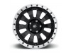 Fuel 1PC D629 Tactic Matte Black Machined Ring Wheel (17