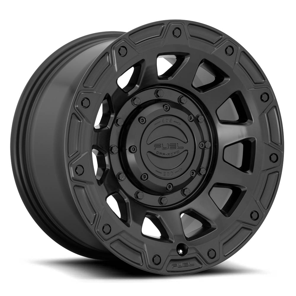 Fuel 1PC D729 TRACKER SATIN BLACK Wheel (17