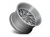 Fuel 1PC D715 TRITON PLATINUM BRUSHED GUN METAL TINTED CLEAR Wheel (20