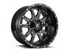 Fuel 1PC D627 Vandal Gloss Black Milled Wheel (22