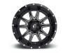 Fuel 1PC D627 Vandal Gloss Black Milled Wheel (17