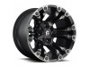 Fuel 1PC D569 Vapor Matte Black Double Dark Tint Wheel (22