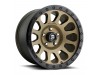 Fuel 1PC D600 Vector Matte Bronze Black Bead Ring Wheel (17