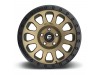 Fuel 1PC D600 Vector Matte Bronze Black Bead Ring Wheel (17