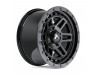 Hartes Metal Beast Black Dark Tint Lacquer Gloss Black Bolts Wheel (17" x 8.5", -6  Offset, 5x150 Bolt Pattern, 110.3mm Hub) vzn119592