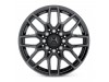 Hartes Metal Crossbow Black Machined Face Satin Dark Tint Lacquer Wheel (20" x 10", -18 Offset, 8x170 Bolt Pattern, 125.2mm Hub) vzn119359