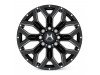 Hartes Metal Hawkish Black Edge Milled Milled Dimple Wheel (20" x 10.0", -18  Offset, 8x170 Bolt Pattern, 125.2mm Hub) vzn119589