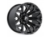 Hartes Metal Hawkish Black Edge Milled Milled Dimple Wheel (20" x 10.0", -18  Offset, 8x170 Bolt Pattern, 125.2mm Hub) vzn119589