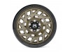 Hartes Metal Monster Bronze Black Simulated Beadlock Gloss Black Decorative Bolts Wheel (18" x 9", 0 Offset, 5x127 Bolt Pattern, 78.1mm Hub) vzn119390