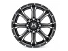 Hartes Metal Strike Black Machined Face Milled Dimple Wheel (22" x 12.0", -44  Offset, 8x170 Bolt Pattern, 125.2mm Hub) vzn119578