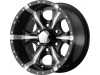 Helo HE791 MAXX Gloss Black Milled Wheel (16