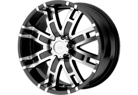 Helo HE835 Gloss Black Machined Wheel 20" x 9" | Chevrolet Tahoe 2021-2023