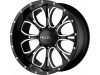 Helo HE879 Gloss Black Machined Wheel (17