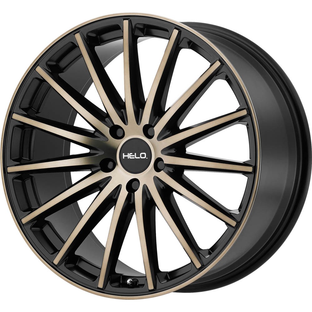 Helo HE894 Satin Black Dark Tint Wheel (17