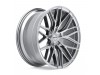 INOVIT Blitz Silver Machined Face Satin Lacquer Wheel (19" x 8.5", +35 Offset, 5x120 Bolt Pattern, 72.6mm Hub) vzn119265