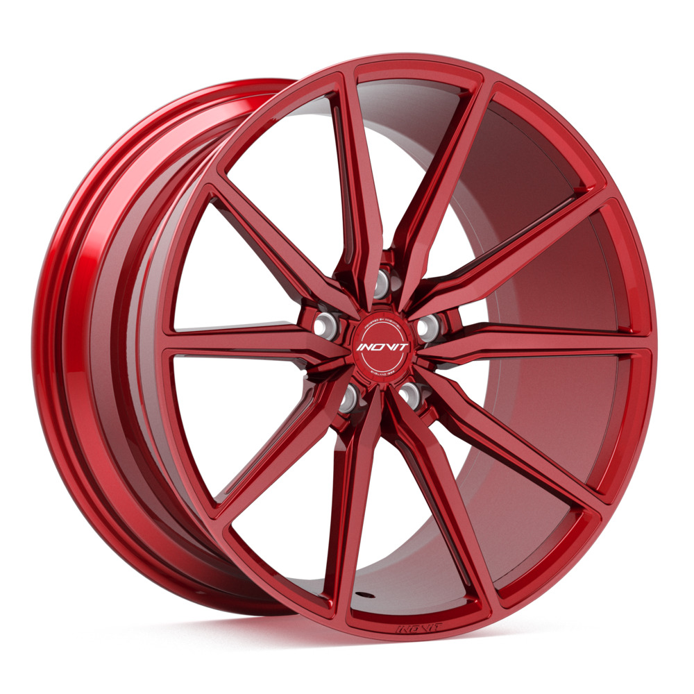 INOVIT Frixion5 Candy Red Wheel (20" x 10", +40  Offset, 5x114.3 Bolt Pattern, 73.1mm Hub) vzn119550