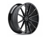 INOVIT Frixion6 Black Machined Face Ball Cut Milled Satin Dark Tint Wheel (24" x 10", +25  Offset, 6x135 Bolt Pattern, 87.1mm Hub) vzn119557