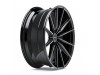 INOVIT Frixion6 Black Machined Face Ball Cut Milled Satin Dark Tint Wheel (24" x 10", +25  Offset, 6x135 Bolt Pattern, 87.1mm Hub) vzn119557