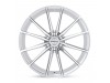 INOVIT Frixion6 Silver Machined Face Ball Cut Milled Satin Lacquer Wheel (24" x 10", +25 Offset, 6x139.7 Bolt Pattern, 106.3mm Hub) vzn119306