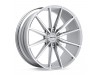 INOVIT Frixion6 Silver Machined Face Ball Cut Milled Satin Lacquer Wheel (24" x 10", +25 Offset, 6x139.7 Bolt Pattern, 106.3mm Hub) vzn119306