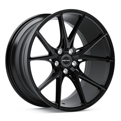 INOVIT Speed Black Satin Lacquer Wheel (19" x 9.5", +40 Offset, 5x112 Bolt Pattern, 73.1mm Hub) vzn119276