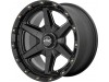 KMC KM101 TEMPO Satin Black Wheel 20" x 9" | Chevrolet Tahoe 2021-2023