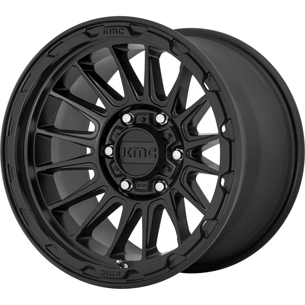 KMC KM542 IMPACT Satin Black Wheel (18