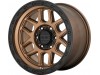 KMC KM544 MESA Matte Bronze With Black Lip Wheel 20" x 9" | RAM 1500 (6-Lug) 2019-2023