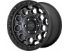 KMC KM545 TREK Satin Black With Gray Tint Wheel (17