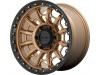 KMC KM547 CARNAGE Matte Bronze With Black Lip Wheel (17