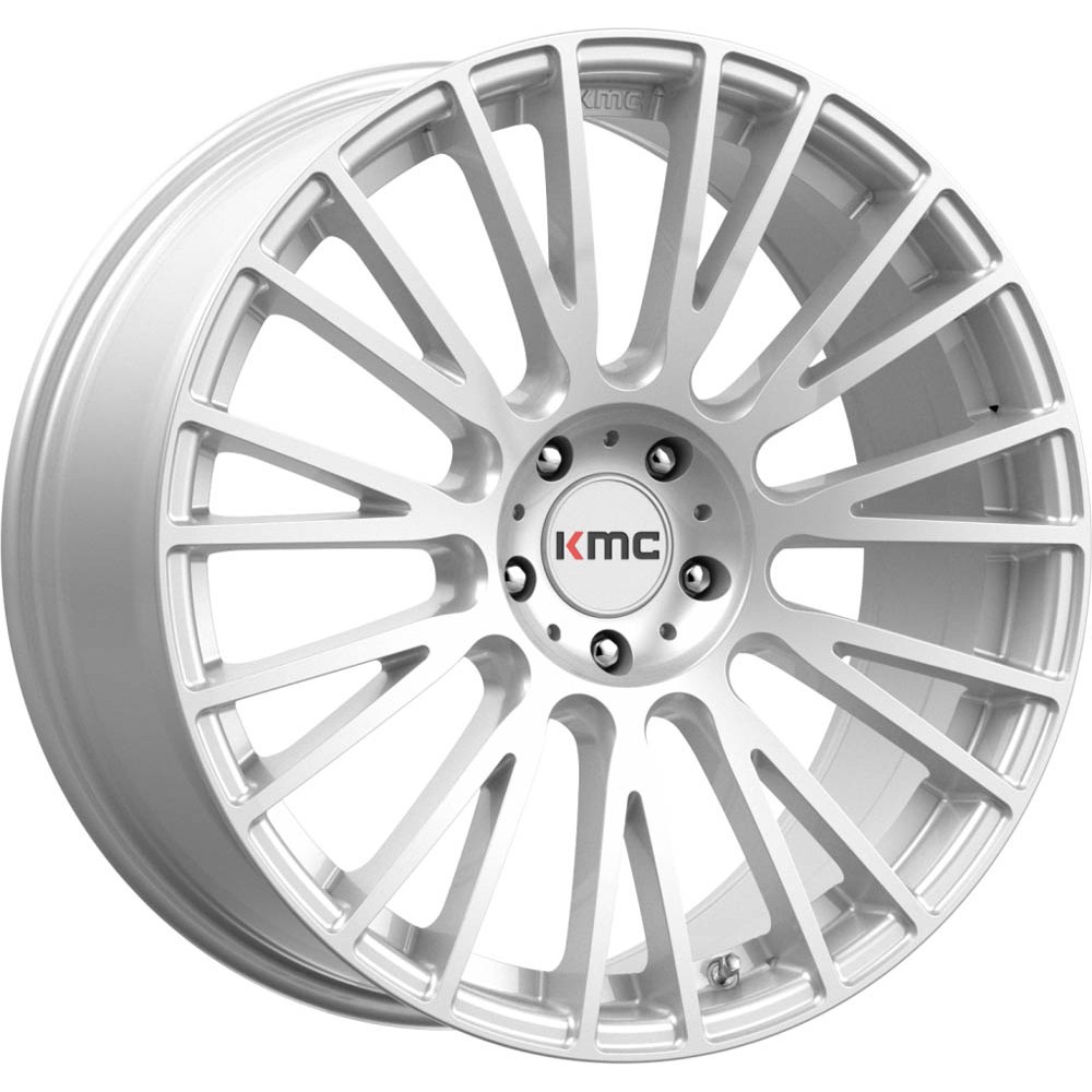 KMC KM706 IMPACT Brushed Silver Wheel 20" x 10" | Chevrolet Camaro 2016-2023