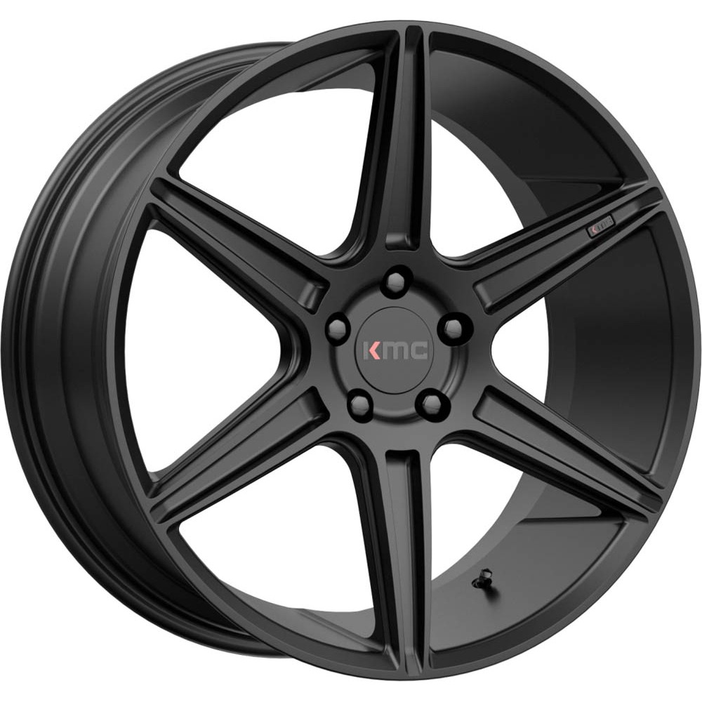 KMC KM711 PRISM Satin Black Wheel (20