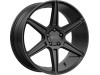 KMC KM711 PRISM Satin Black Wheel (20