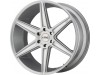 KMC KM712 PRISM TRUCK Brushed Silver Wheel (20