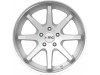 KMC KM715 REVERB Brushed Silver Chrome Lip Wheel (20