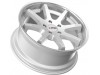 KMC KM715 REVERB Brushed Silver Chrome Lip Wheel (20