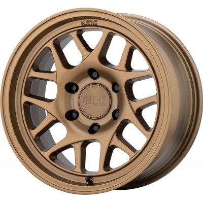 KMC KM717 BULLY OL Matte Bronze Wheel (17