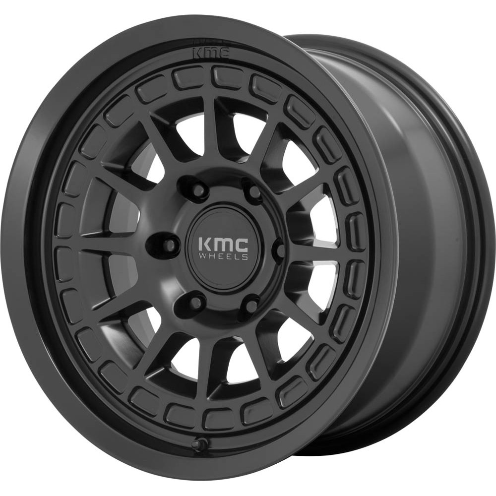 KMC KM719 CANYON Satin Black Wheel (17