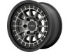 KMC KM719 CANYON Satin Black With Gray Tint Wheel (17