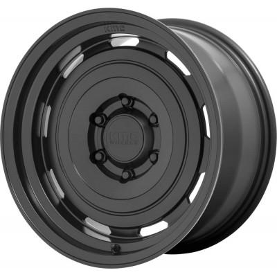 KMC KM720 ROSWELL Satin Black Wheel (17