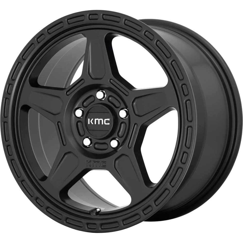 KMC KM721 ALPINE Satin Black Wheel (16