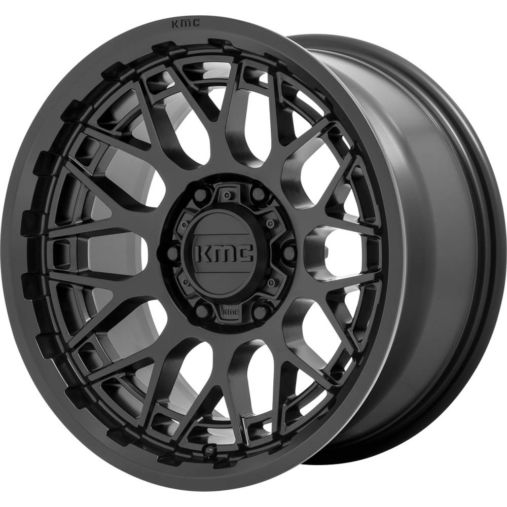 KMC KM722 TECHNIC Satin Black Wheel (20