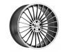 Mandrus 23 GUNMETAL With MIRROR CUT FACE Wheel (20