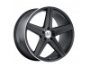 Mandrus ESTRELLA MATTE BLACK With MACHINED LIP Wheel (20