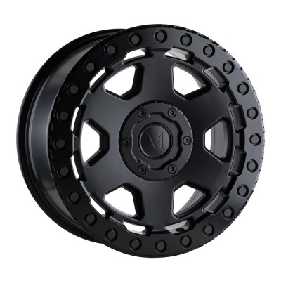 Mandrus FORSCHER MATTE BLACK Wheel (17