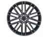 Mandrus MASCHE SEMI GLOSS BLACK With MIRROR CUT FACE Wheel (17