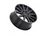 Mandrus STARK MATTE BLACK With MACHINED LIP Wheel (18