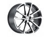 Mandrus WOLF GLOSS GUNMETAL With MIRROR CUT FACE Wheel (24